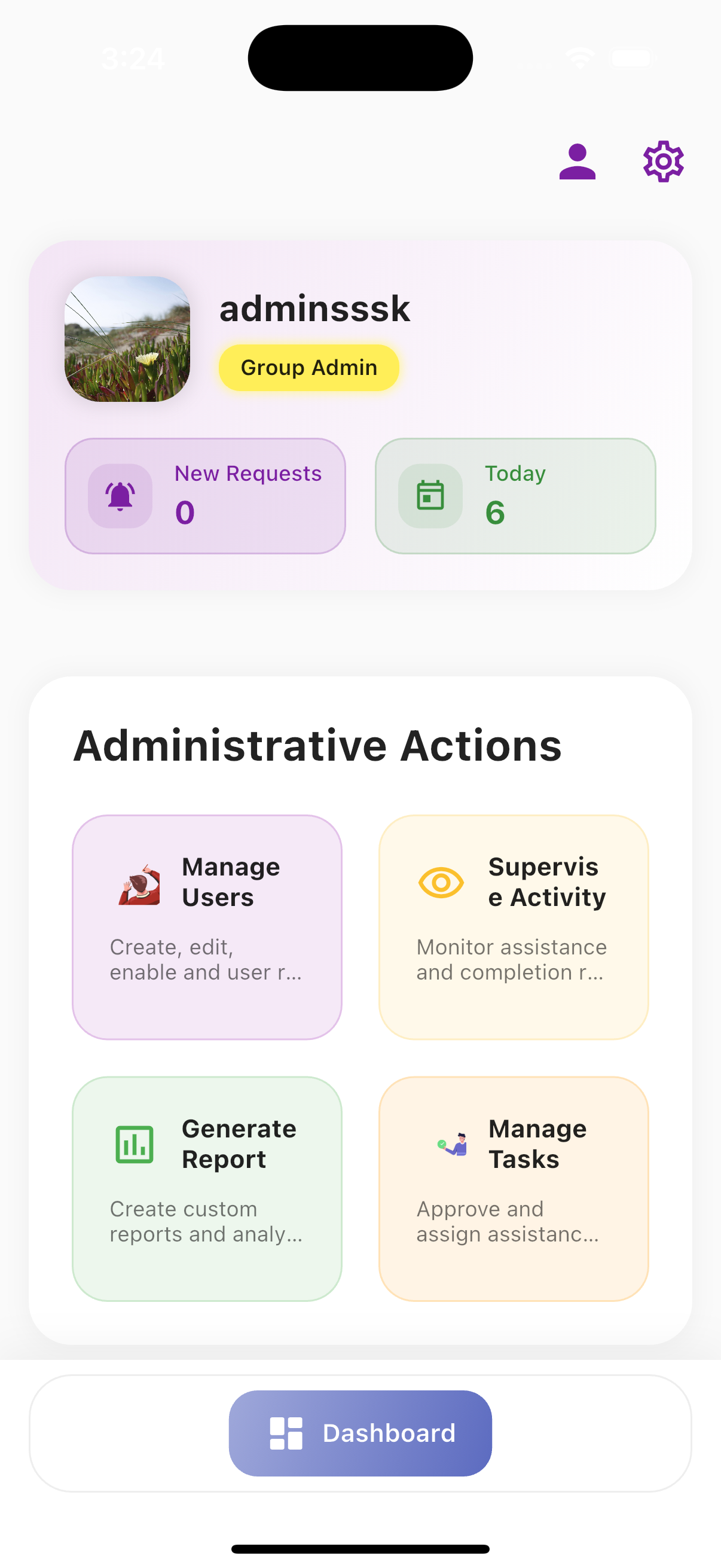Volunteer Dashboard